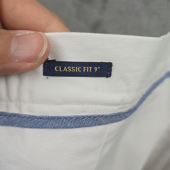 Polo Ralph Lauren Shorts Classic Fit 9" Inseam Nantucket Size 42 White NWT Flaw - Picture 5 of 11